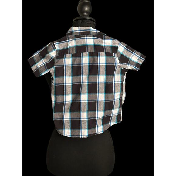 Wrangler Jeans Co Toddlers Size 3T Boys Button Down Long Sleeve Shirt - Picture 4 of 5